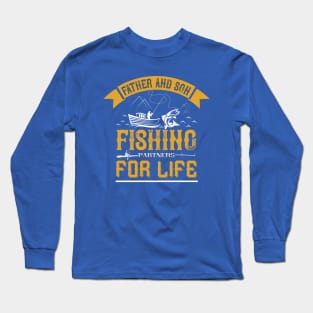 Father and Son Fishing Long Sleeve T-Shirt